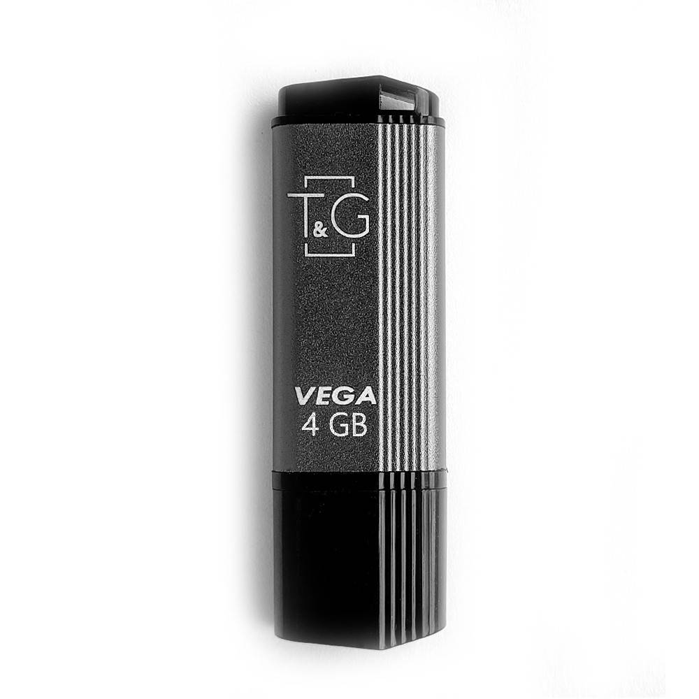 

Накопитель USB 4GB T & G Vega серия 121 Grey, Серый