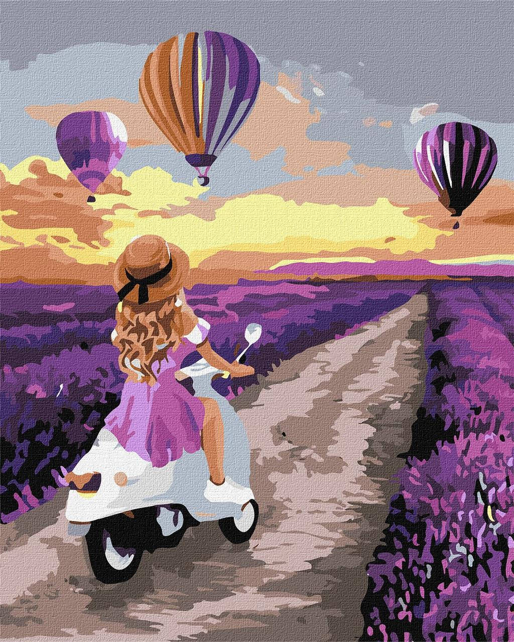 

Картина по номерам КНО4853 Прогулка по Провансу, 40*50см Идейка