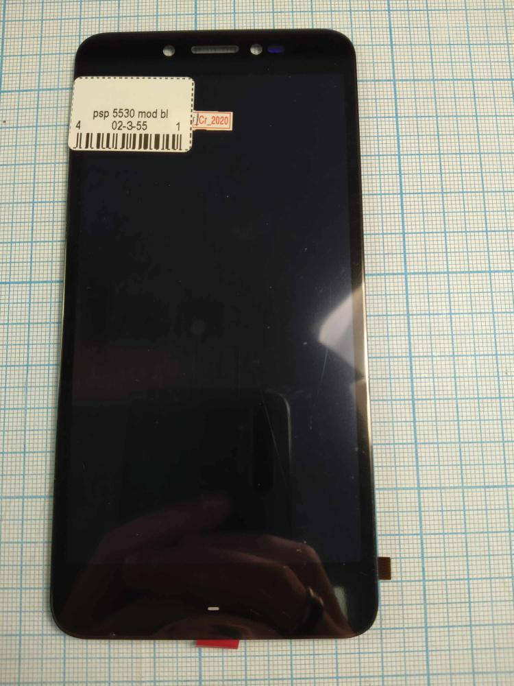 

Дисплей (модуль) Prestigio Grace Z5 PSP5530/ Z3 PSP 3533 з сенсором, чорний, Черный