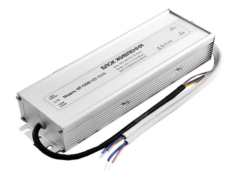 

Блок питания 12В 150Вт IP67