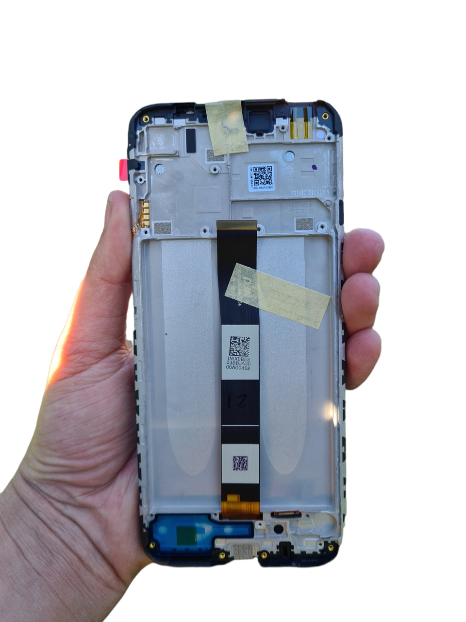 

Дисплей Xiaomi Redmi 9a з сенсором, с рамкой оригинал 100% Service Pack, Черный