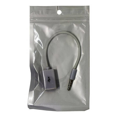 

Кабель-переходник Value USB AF - 4pin Jack 3.5 мм для iPod Shuffle