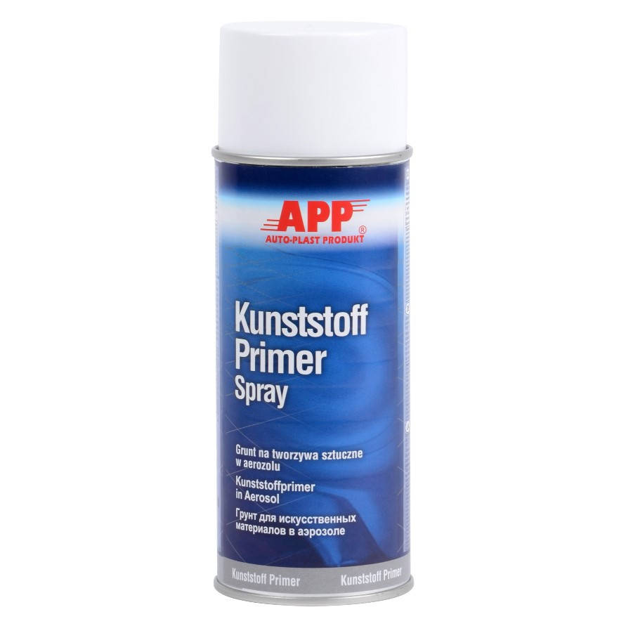 

Грунт для пластмасс APP Kunststoff Primer 1K в аэрозоле 400 мл, Светлое серебро