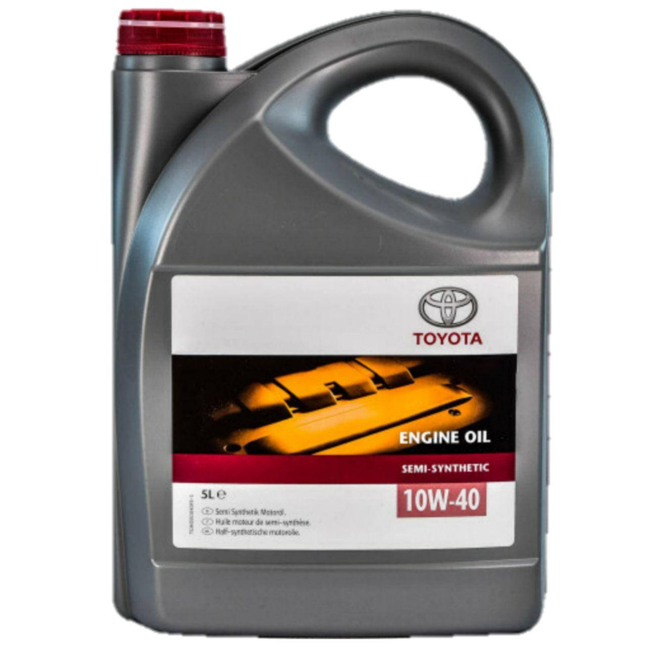

Моторное масло Toyota Semi Synthetic 10W-40 5л (0888080825) ORG 0888080825