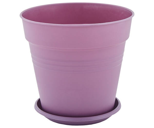 

Вазон з підставкою "Глорія" 11*10,2 см. (фіолетовий)