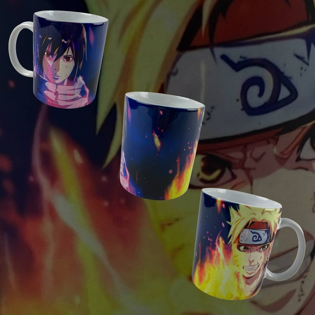

● Детская чашка - Naruto \ Наруто - Наруто и Саске ●, Разные цвета
