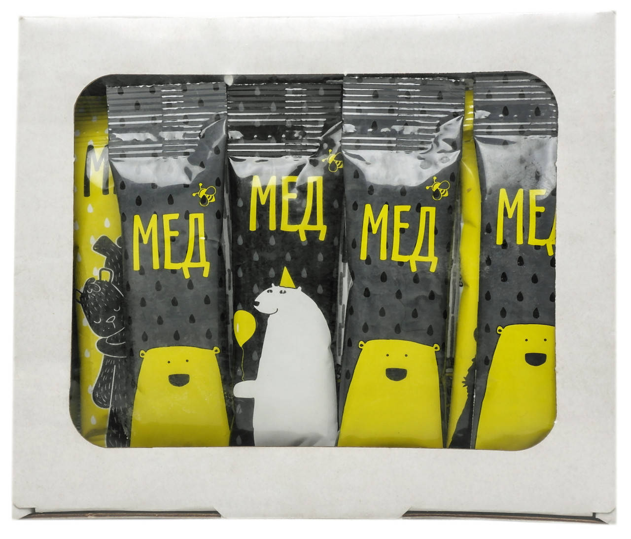 

Мед в стиках/30 шт/Натуральный порционный фасованный мед