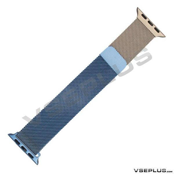 

Ремешок Apple Watch 38 / Watch 40, Milanese loop, синий