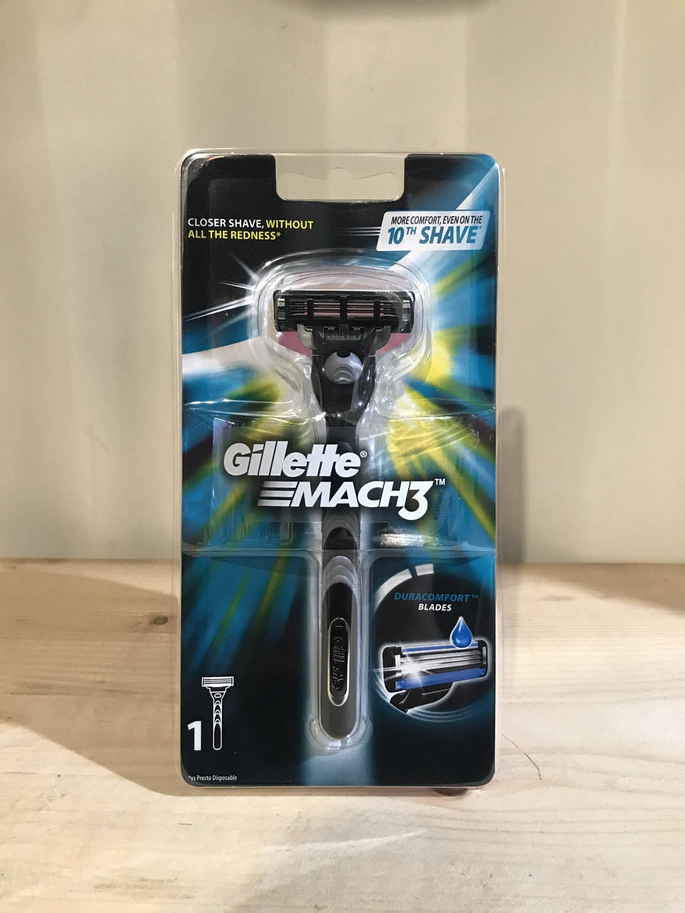 

Бритва Gillette Mach3 з 1 зміннім картриджем, чоловіча