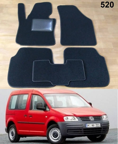 

Ворсовые коврики на Volkswagen Caddy '04-15