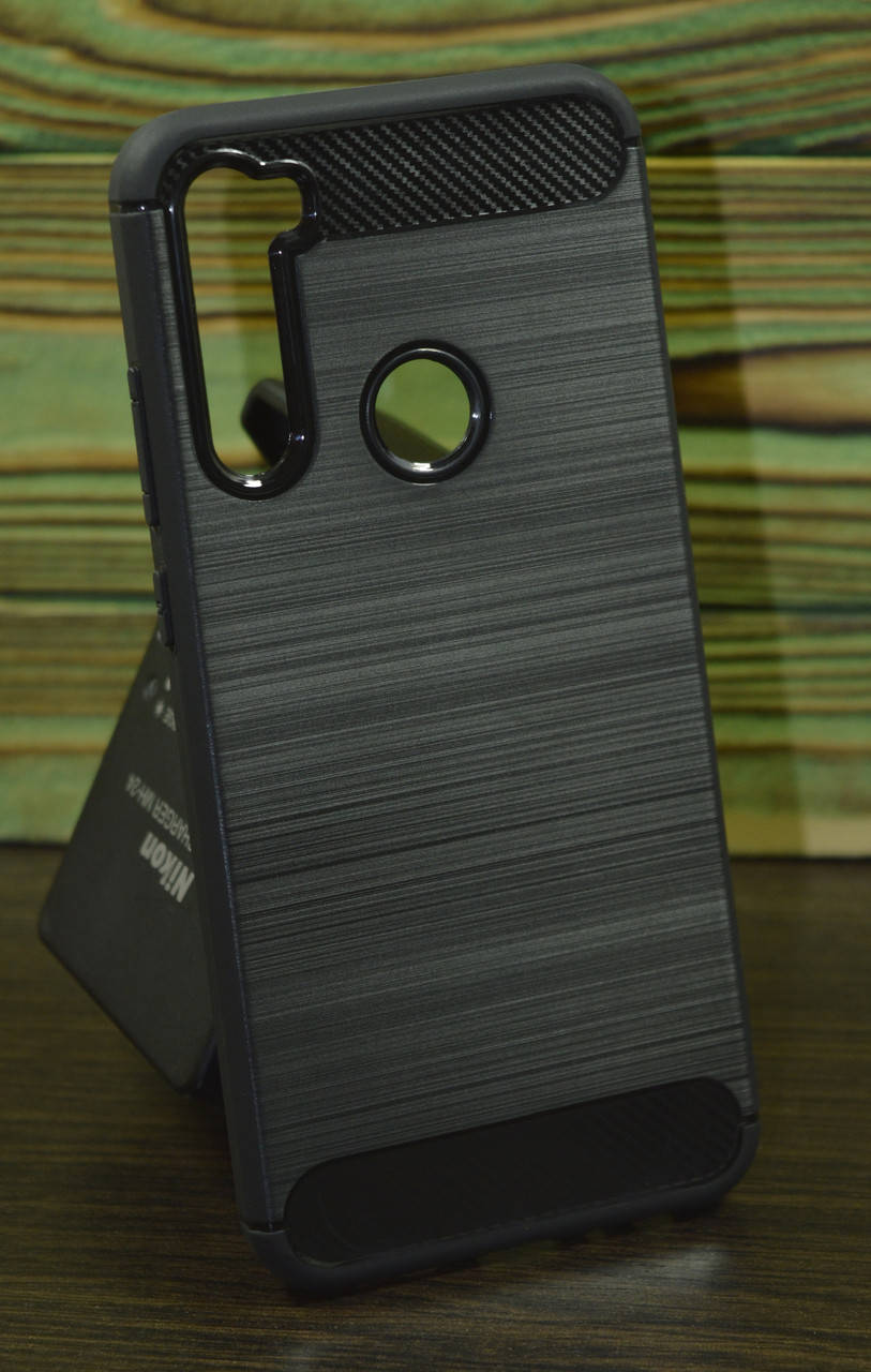 

Защитный чехол для Xiaomi Redmi Note 8T карбон черный