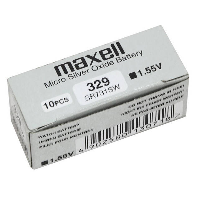 

Батарейки SR731W-B1 (329) серебро