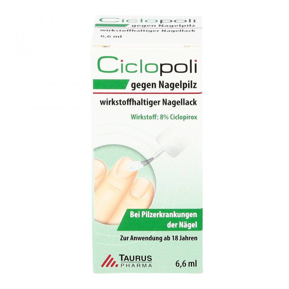 

Ciclopoli - Противогрибковый лак для ногтей, 6.6 мл