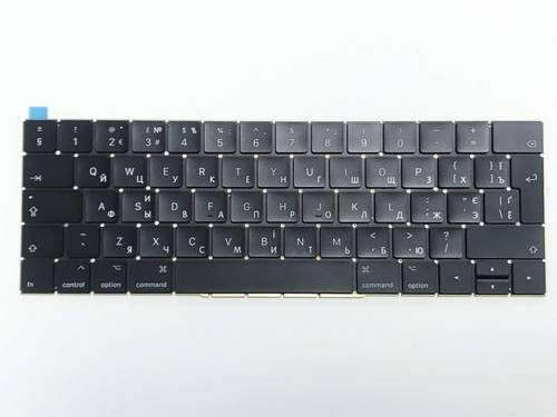 

Клавиатура для MacBook Pro A1707, A1706 (2016-2017) - UK - RU