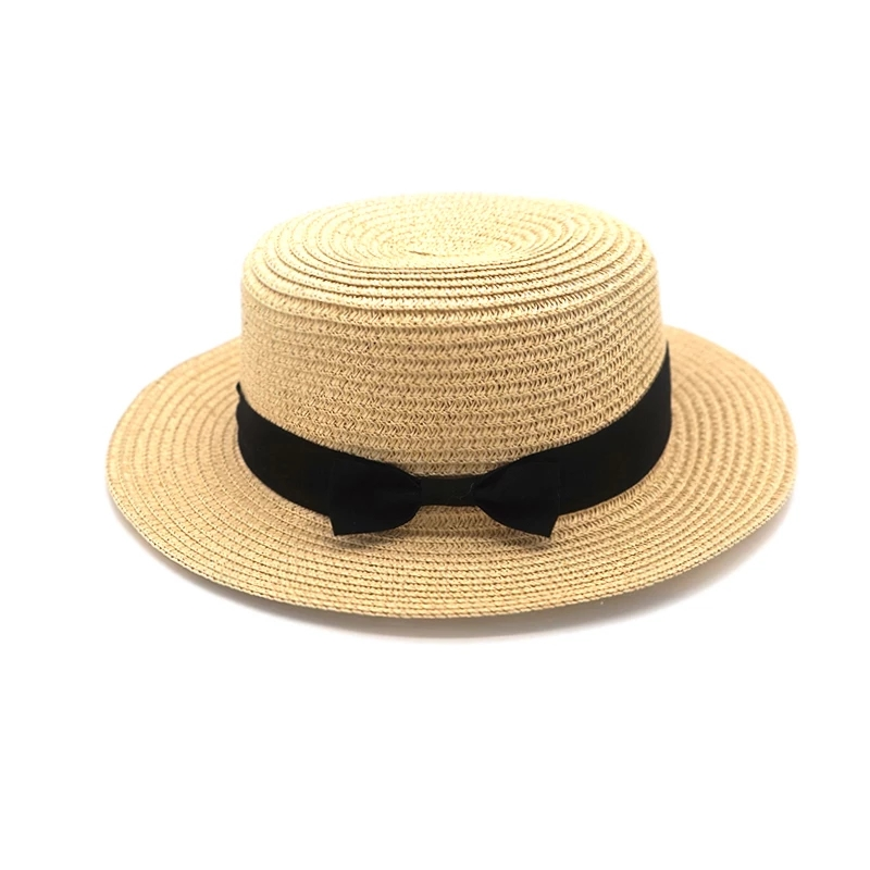 

Женская соломенная шляпа бежевая 1353