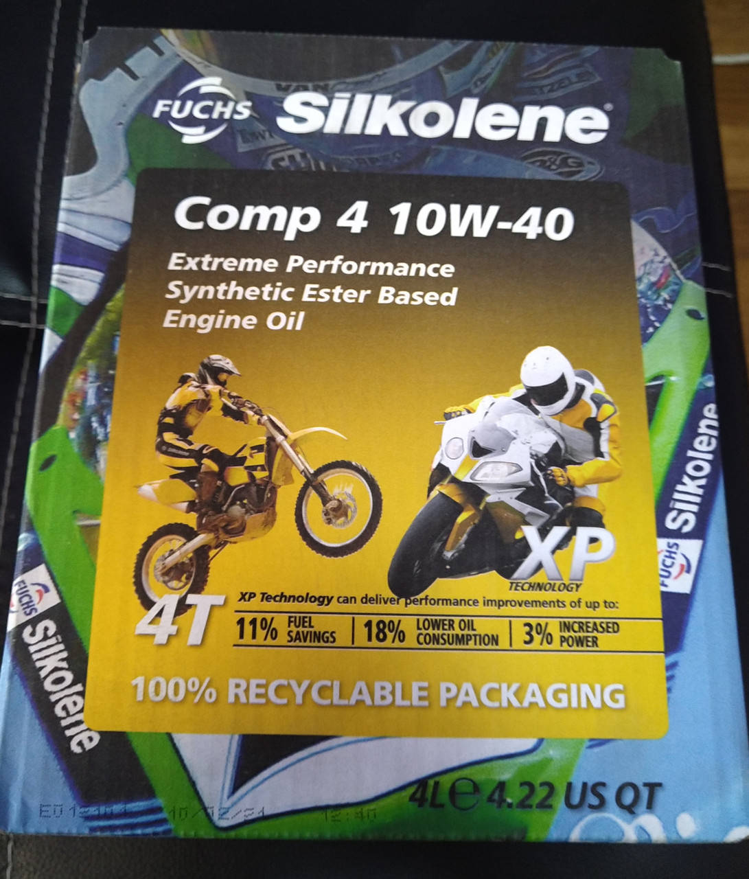 

Масло Fuchs SILKOLENE COMP 4 10W-40 - XP 4л синтетическое
