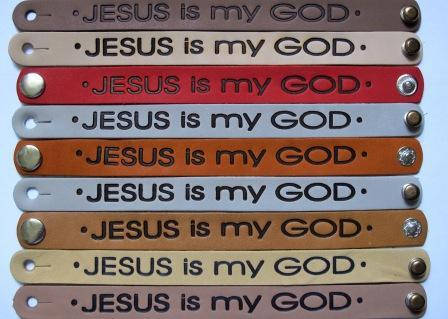 

Христианские браслеты Jesus is my God