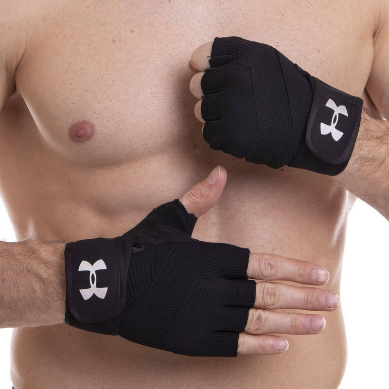 

Перчатки атлетические для тяжелой атлетики, фитнеса UAR WorkOut BC-6088