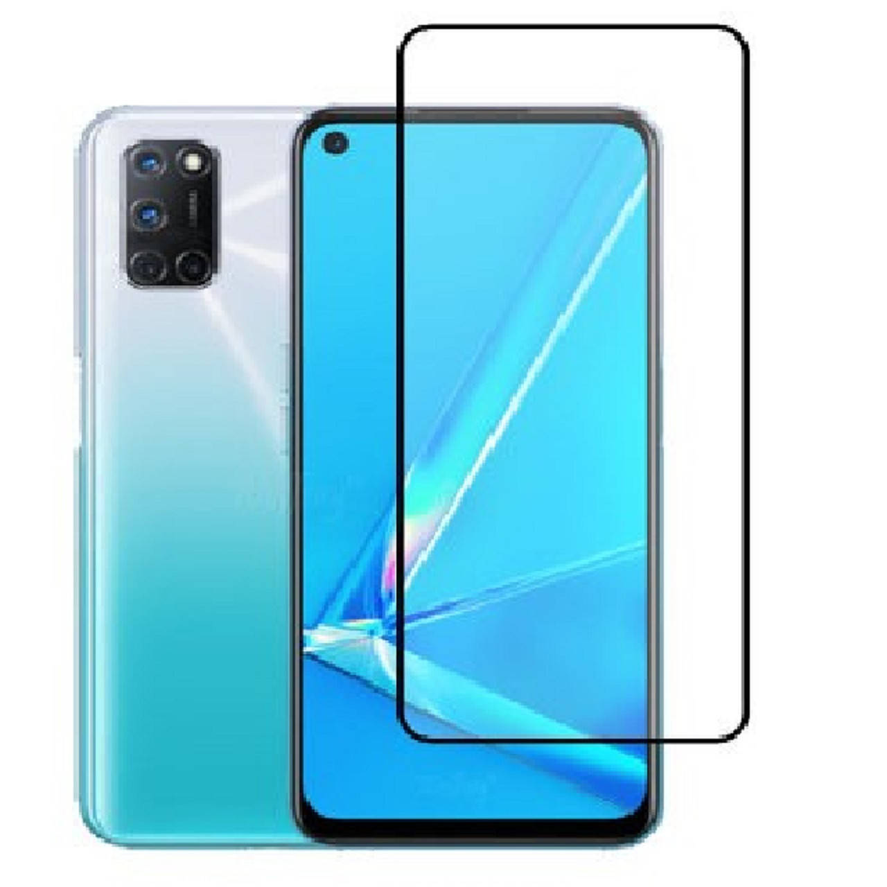 

Защитное стекло 9D FullGlue Ceramic Anti-shock для Oppo A52 Black, Черный