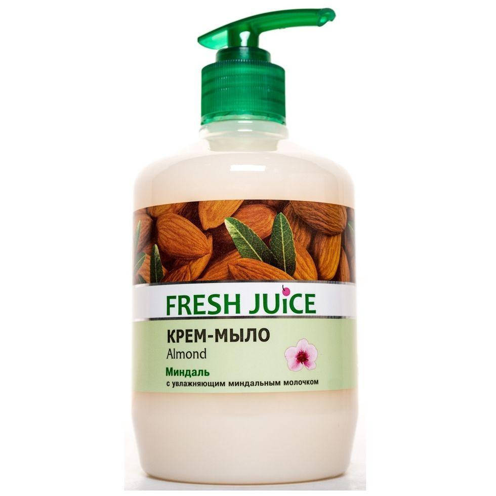

Жидкое крем мыло Fresh Juice миндаль 460г с дозатором Укр.