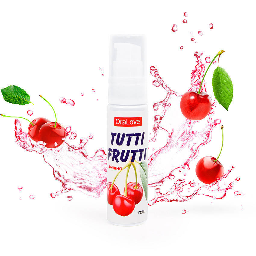 

Гель для орального секса "Tutti-frutti вишня" серии "oralove" 30г