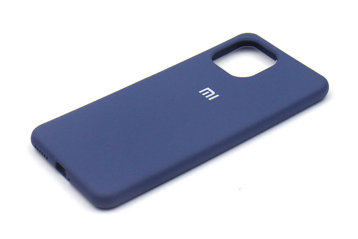 

Чехол Full Silicone Case для Xiaomi Mi 11 Lite Navy Blue, Синий