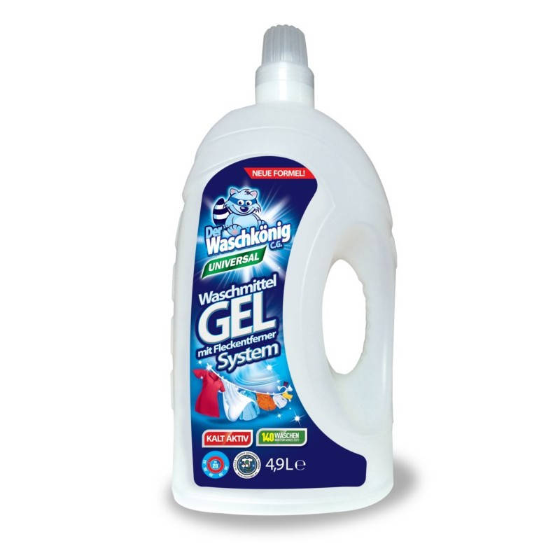 

Der Waschkonig Gel Universal 4,9 L.