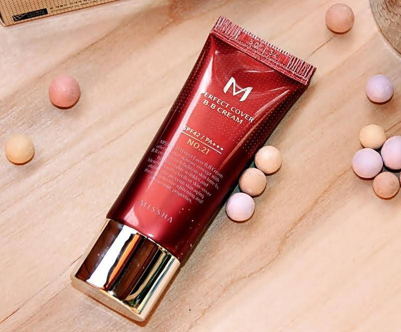 

BB крем №21 Missha Perfect Cover BB Cream SPF42/PA++, 20 мл