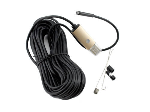 

10м USB / MicroUSB камера, 5.5мм, бороскоп, эндоскоп Android, Черный
