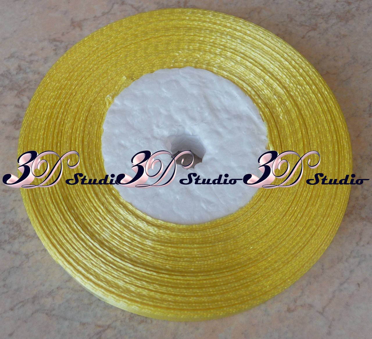 

Лента атласная цвет № 15 (светло-желтый) шириной 2,5 см