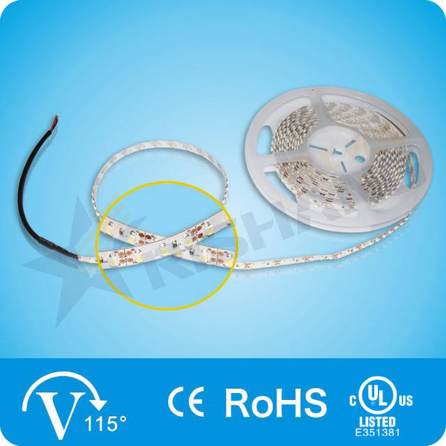 

Нейтрально-белая SMD2835 (120 LED/м) 4300-4600K (8,0W/м) IP33 Indoor Rishang