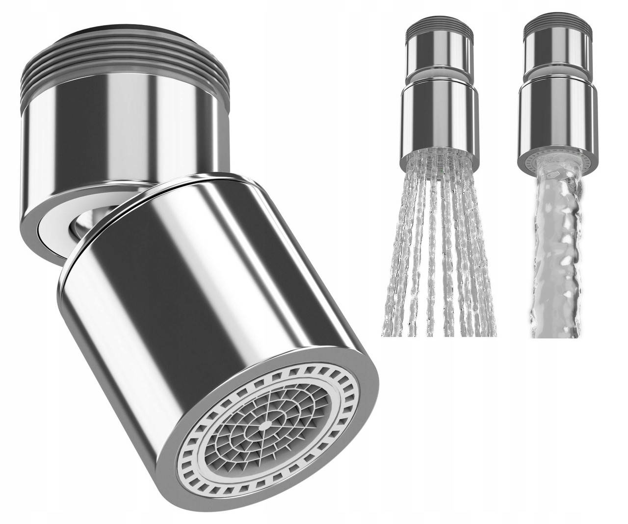 

Перлятор (аєратор) металлический поворотный Albertoni