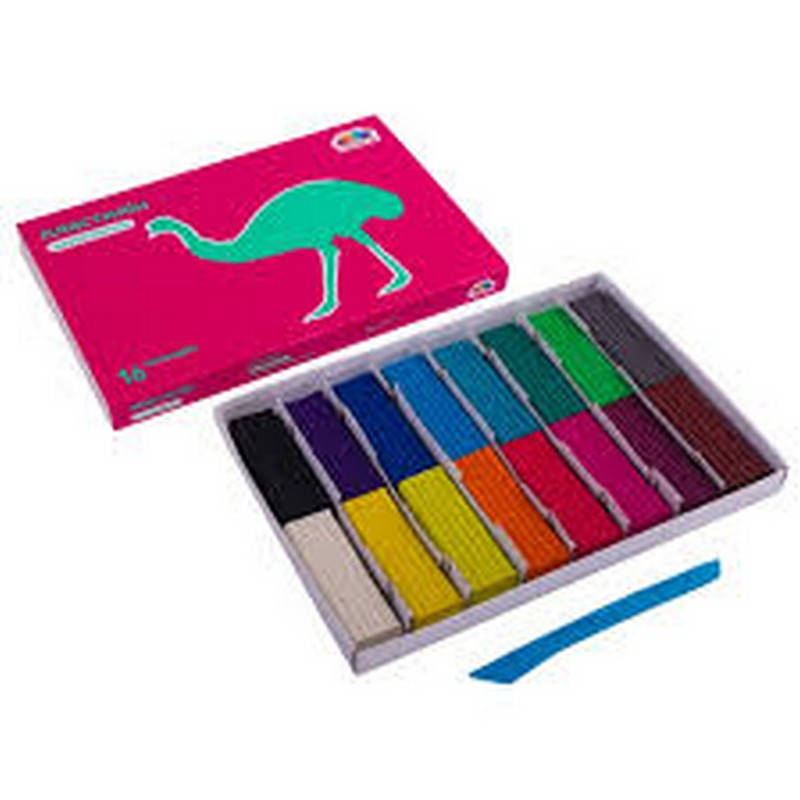 

Пластилін Захоплення 16 кол, 320г Гамма Україна 12шт/уп, Разные цвета