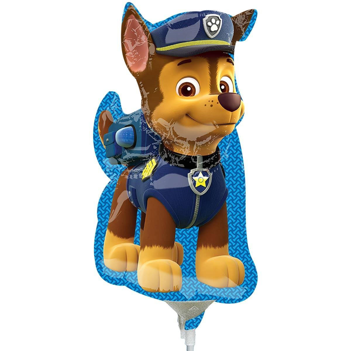 

Фигурный шарик мини фигура Щенячий Патруль Чейз, Разные цвета