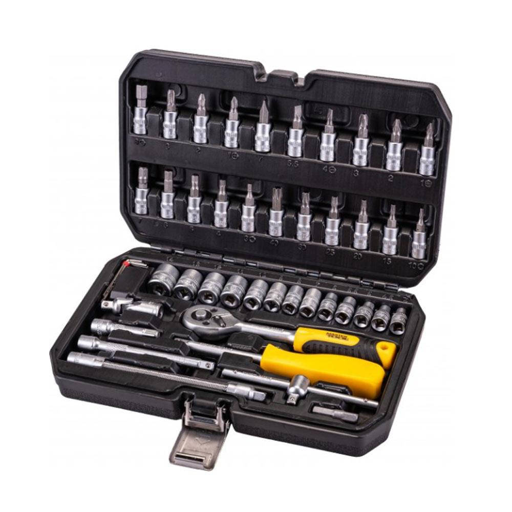 

Набор насадок торцевых Master Tool 78-2047 1/4 4-14 мм 46 шт