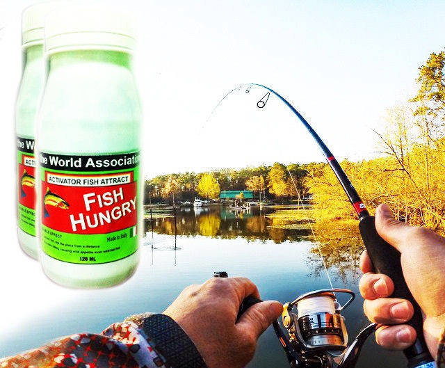 

Активатор клева жидкий Fish Hungry 120 мл. Прикормка для рыб