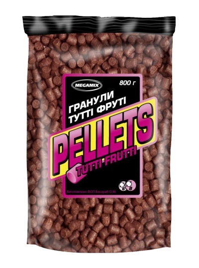 

Гранулы «Megamix» 800г Тутти-Фрутти