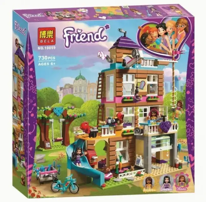 

Конструктор Bela "Friends" (10859) Дом дружбы, 730 деталей