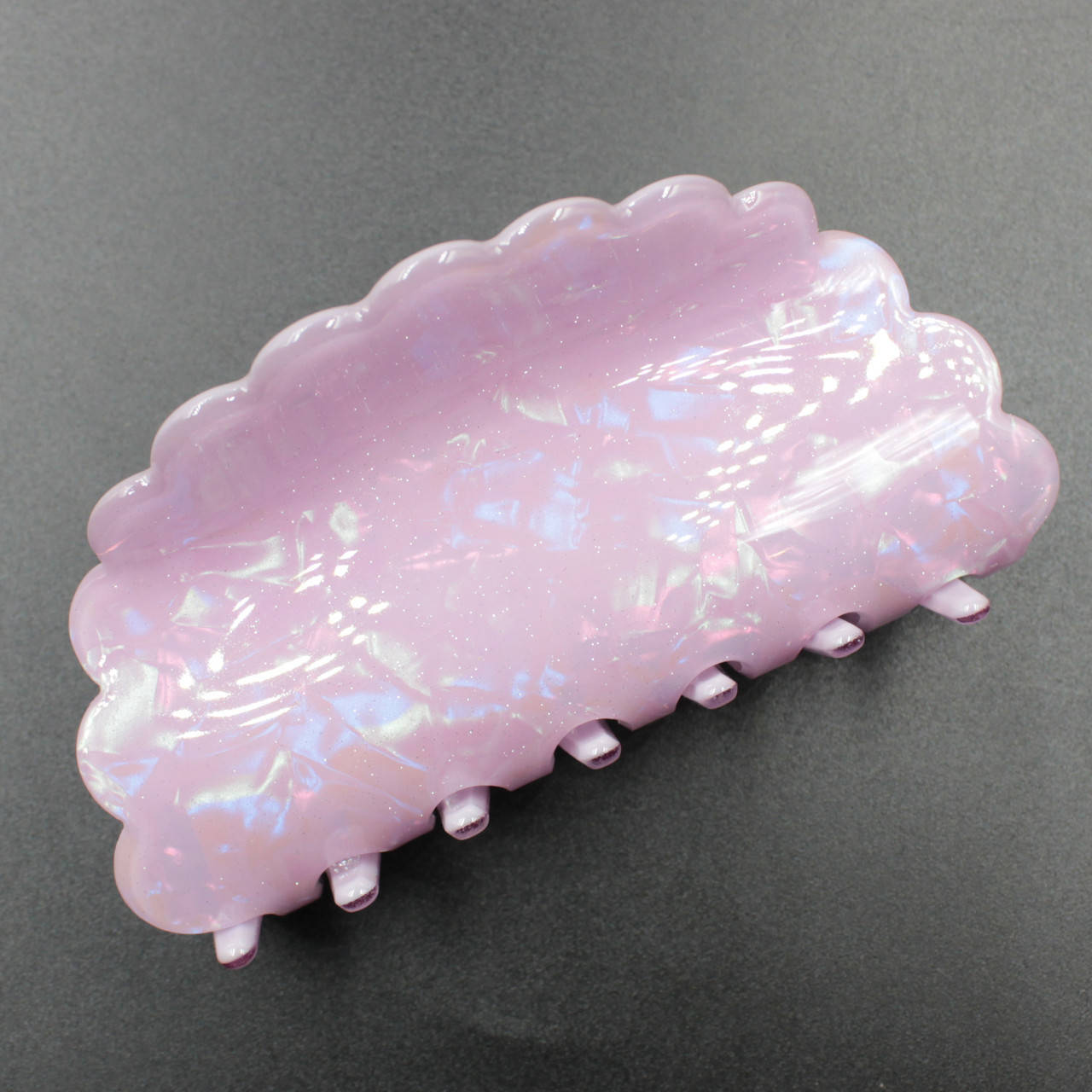 

Заколка-Краб для волос французский пластик, Сиреневый