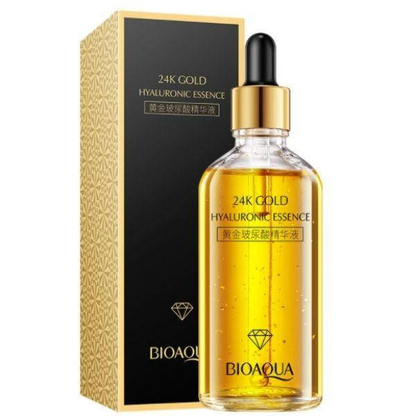 

Сыворотка для лица Bioaqua 24k Gold Hyaluronic Essence 100мл