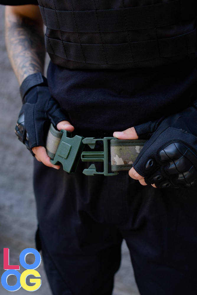 

Військовий Тактичний Ремінь Without Patron Camo, Хаки