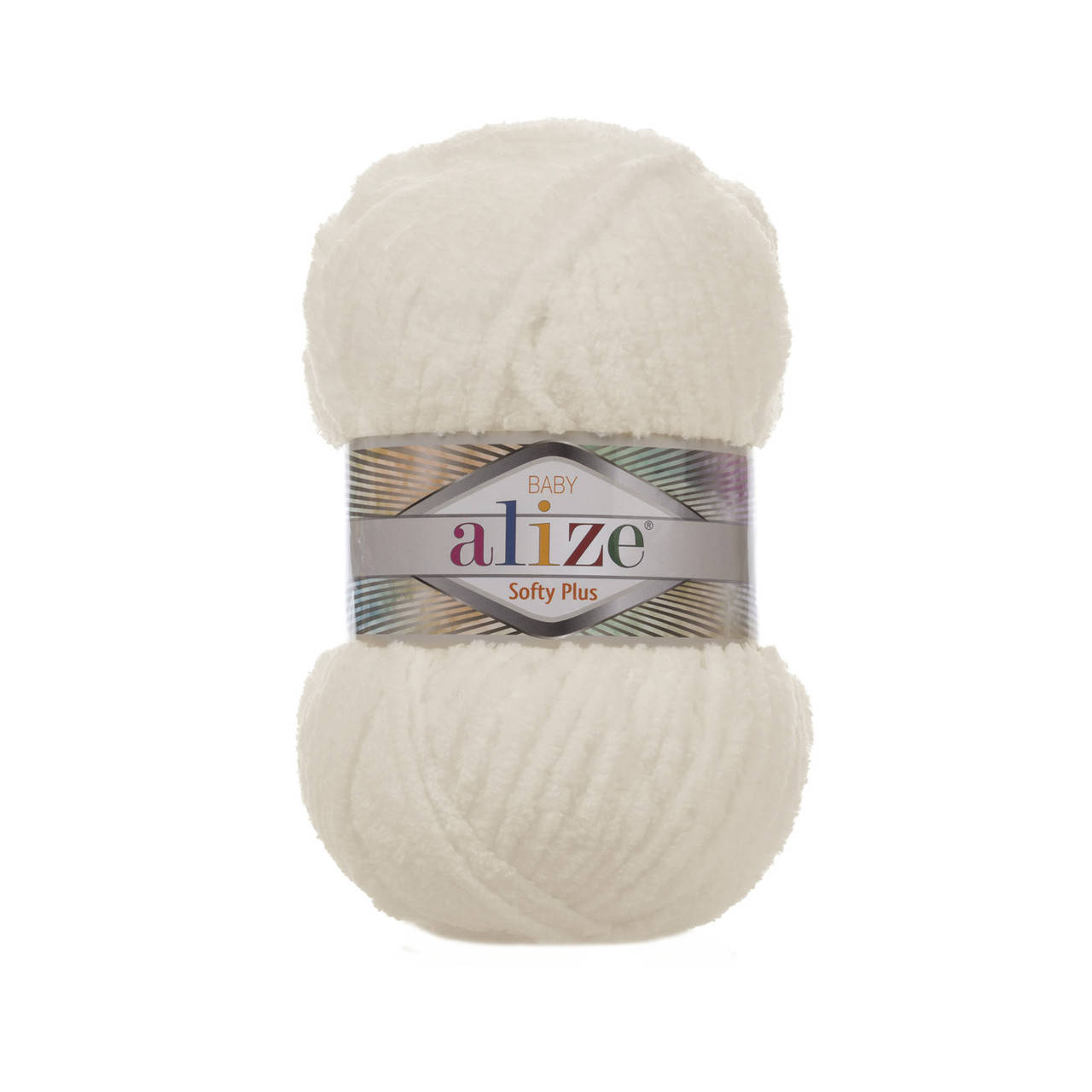 

Пряжа Alize Softy Plus 62 молочный (Ализе Софти Плюс)