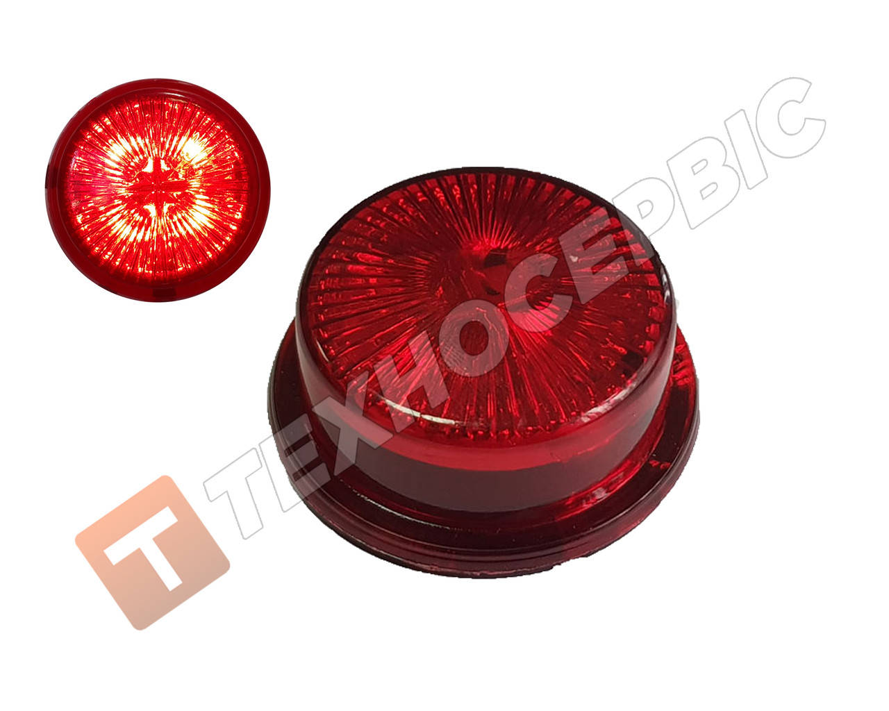 

Сменная вставка габарит заноса прицепа 4LED (красная) (пр-во Турция)