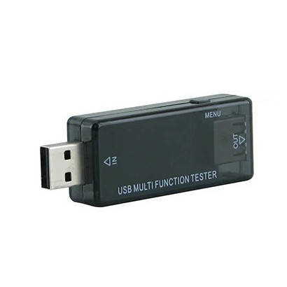 

USB тестер Keweisi KWS-MX16 напруги (4-30V) і струму (0-5.5A), Black