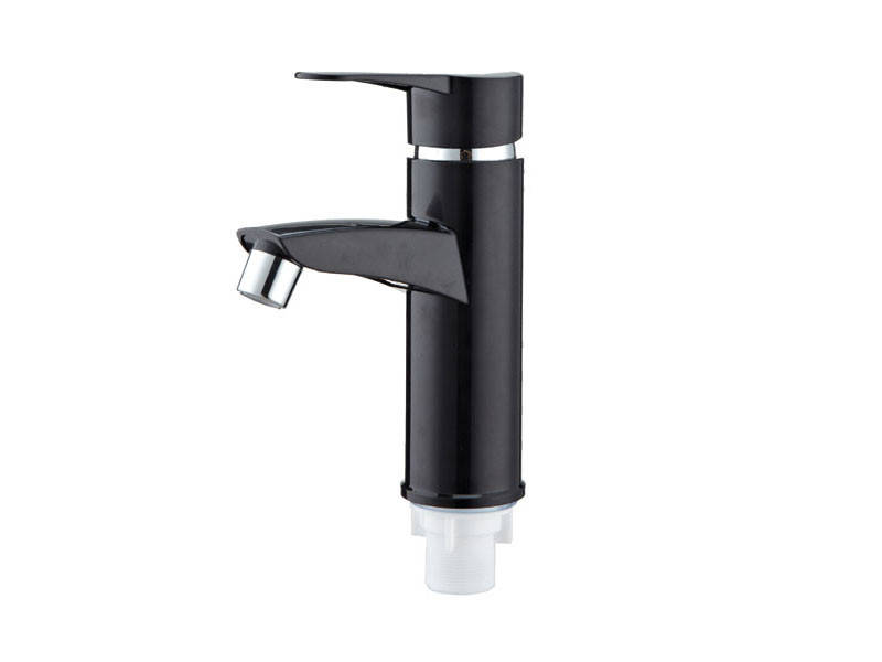 

Смеситель для умывальника Plamix Sergio-001 Black, Черный