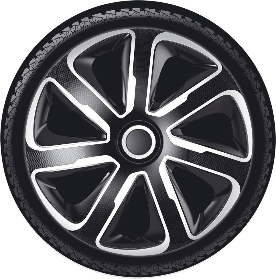 

R15 LIVORNO silver black Колпаки на колеса Р15