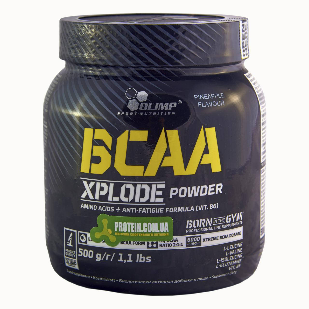 

Аминокислоты Olimp BCAA Xplode 500 г ананас