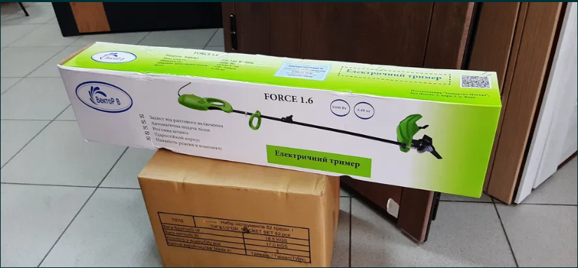 

Электрокоса Вектор В Force 1.6,Разборная штанга