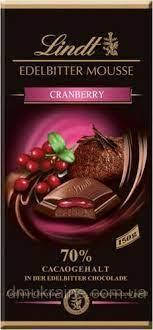 

Lindt Edelbitter Mousse Cranberry 150g