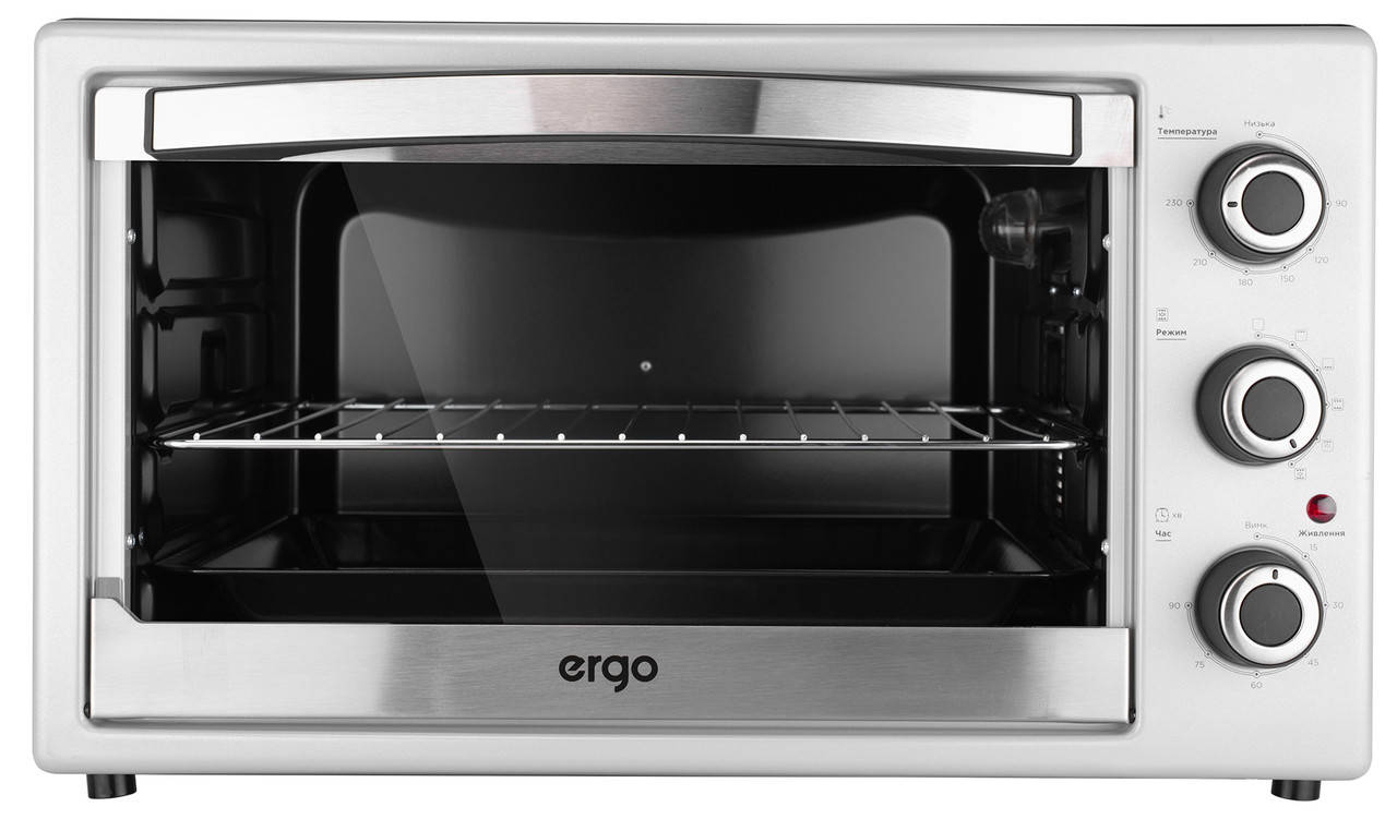 

Электрическая печь ERGO TO 970 42 л 2000 Вт Нержавеющая сталь/ Черный